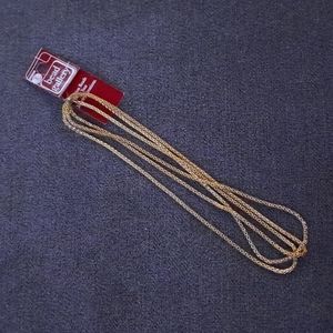 💕5/$10 Bead Gallery DIY 48 inch Gold Chain